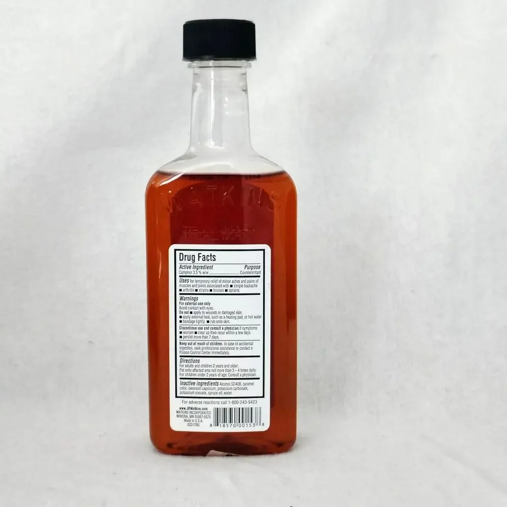J R Watkins Pain Relieving Liniment Brown 11 oz EXP 09/14 For Minor Aches